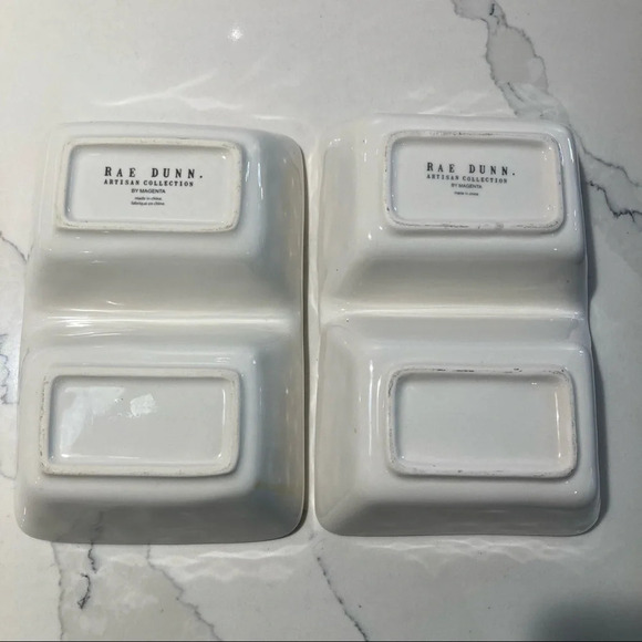 RAE DUNN Set Goals Take Action Hold Paperclip Desk  Trinket Dishes - Picture 5 of 8